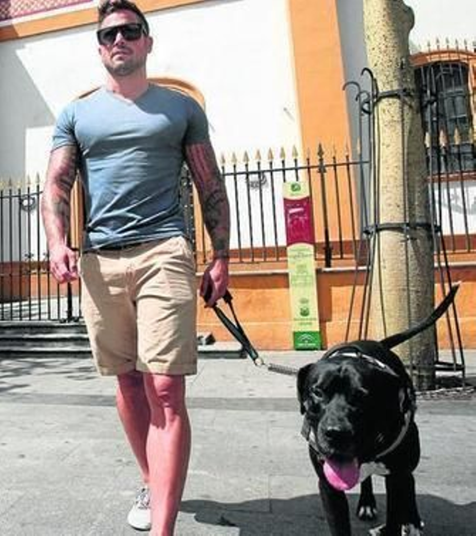 Pascual Fernández, en La Línea.