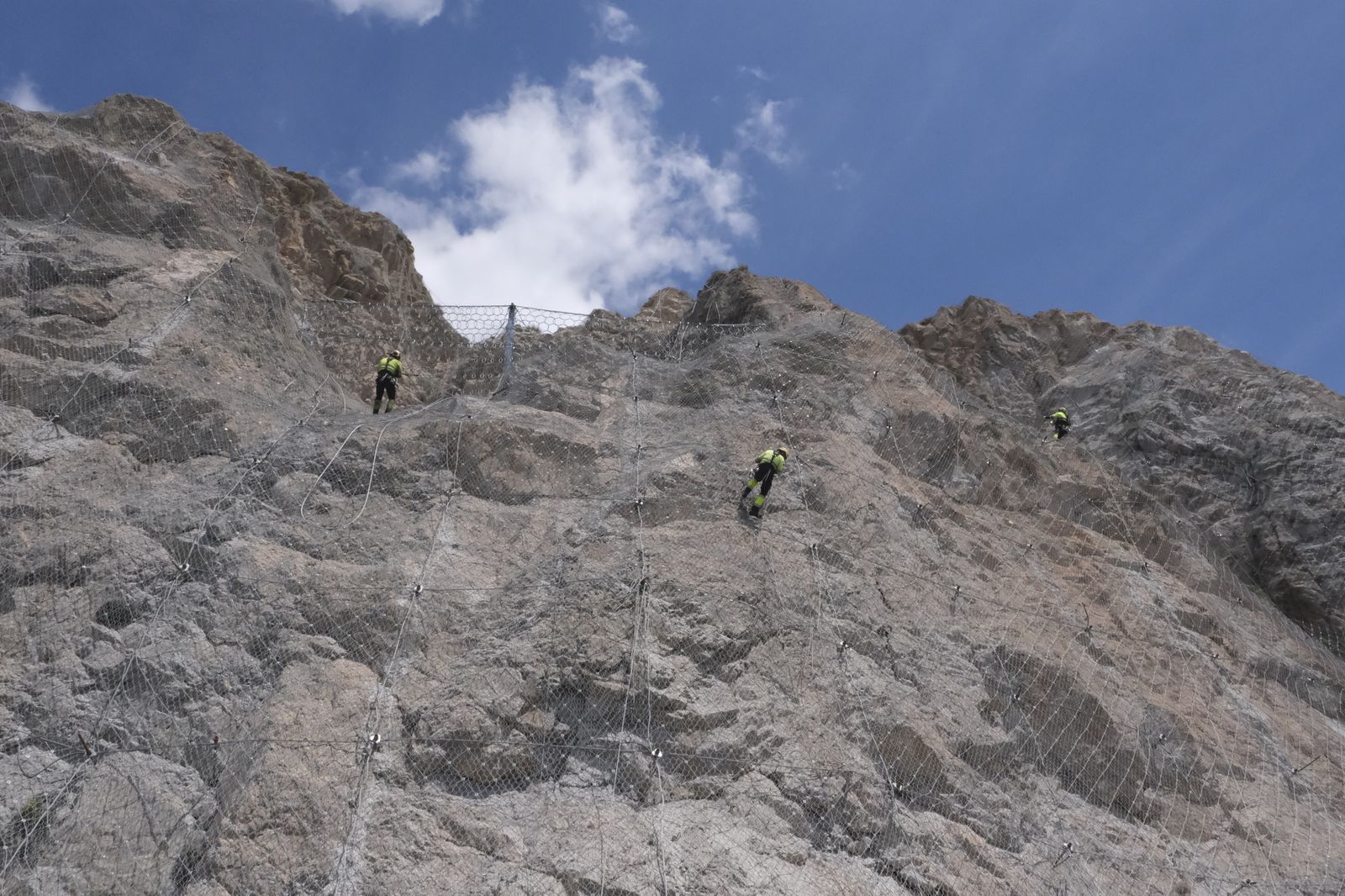 Fotogalería visita obras carretera El Cañarete-Almería-Aguadulce