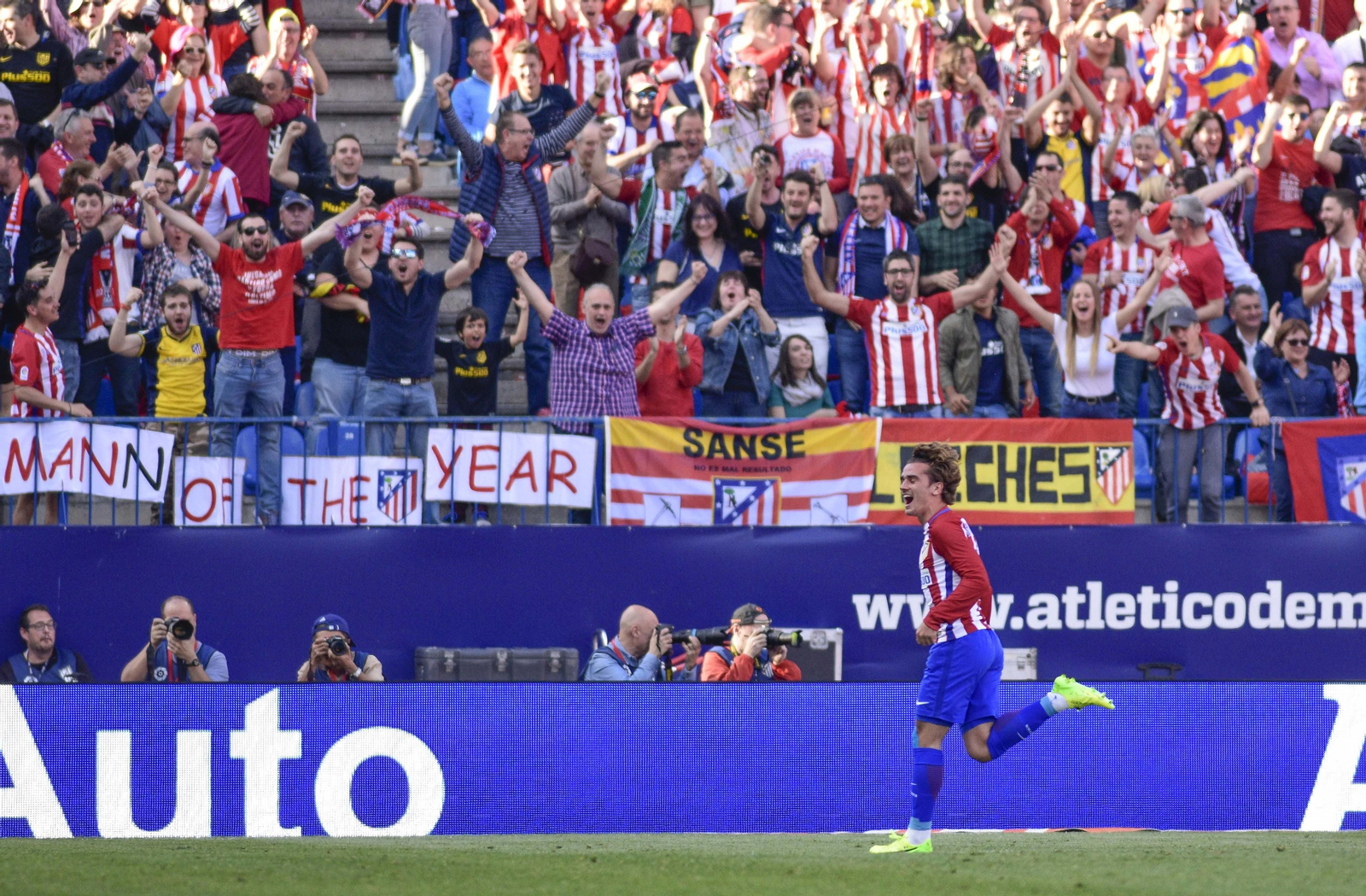 El Atlético de Madrid-Sevilla FC, en imágenes