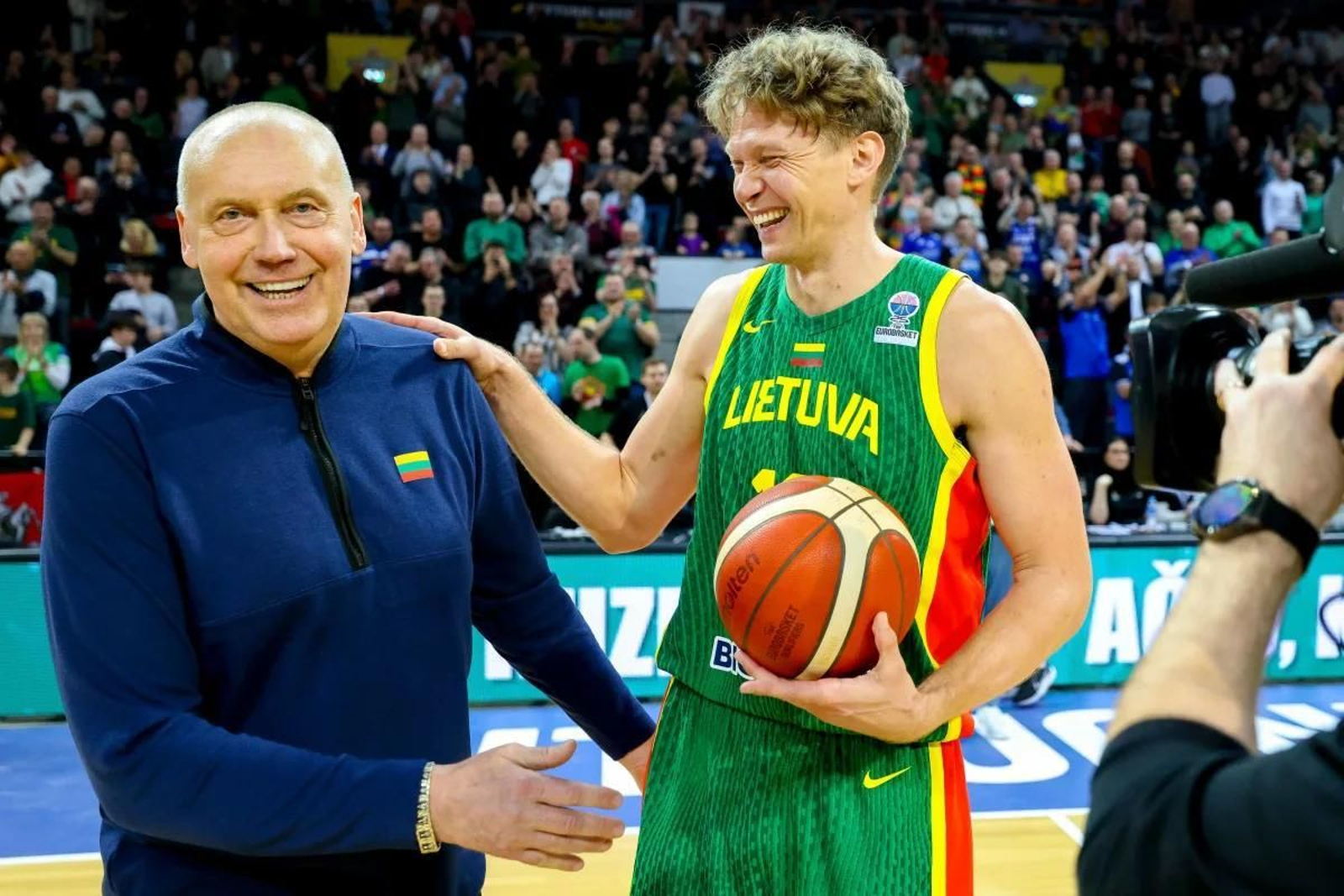 El último baile de Kuzminskas con la selección lituana