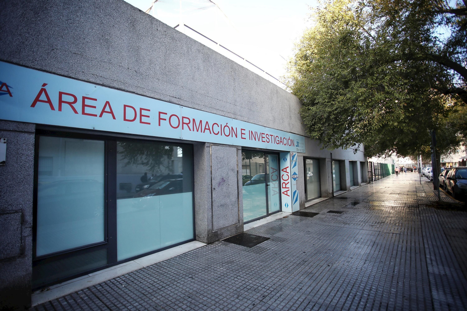 La antigua sede de ARCA, ahora ARBA, en la calle Conil.