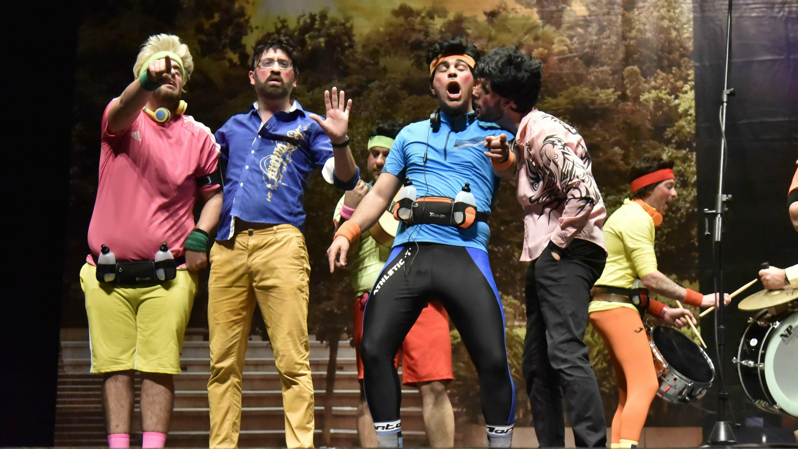 La chirigota 'A las claras del día'