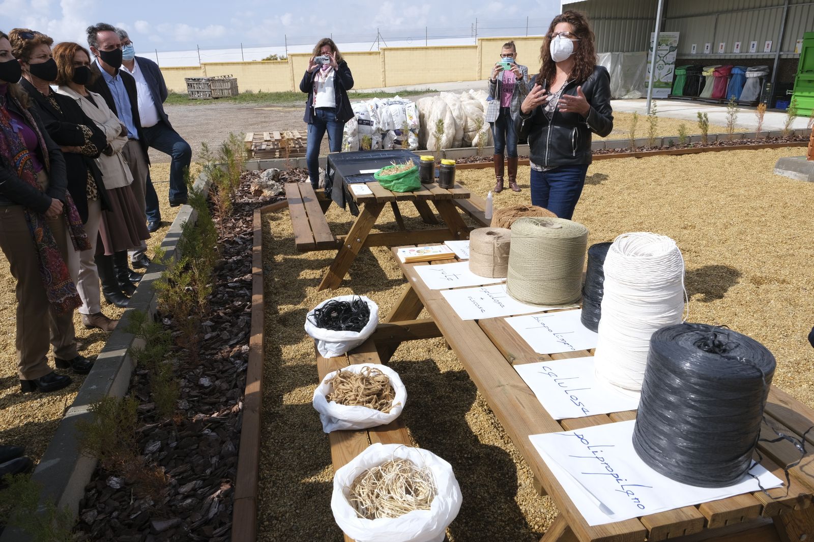 Fotogalería presentación proyecto RECICLAND IFAPA. La Mojonera (Almería)