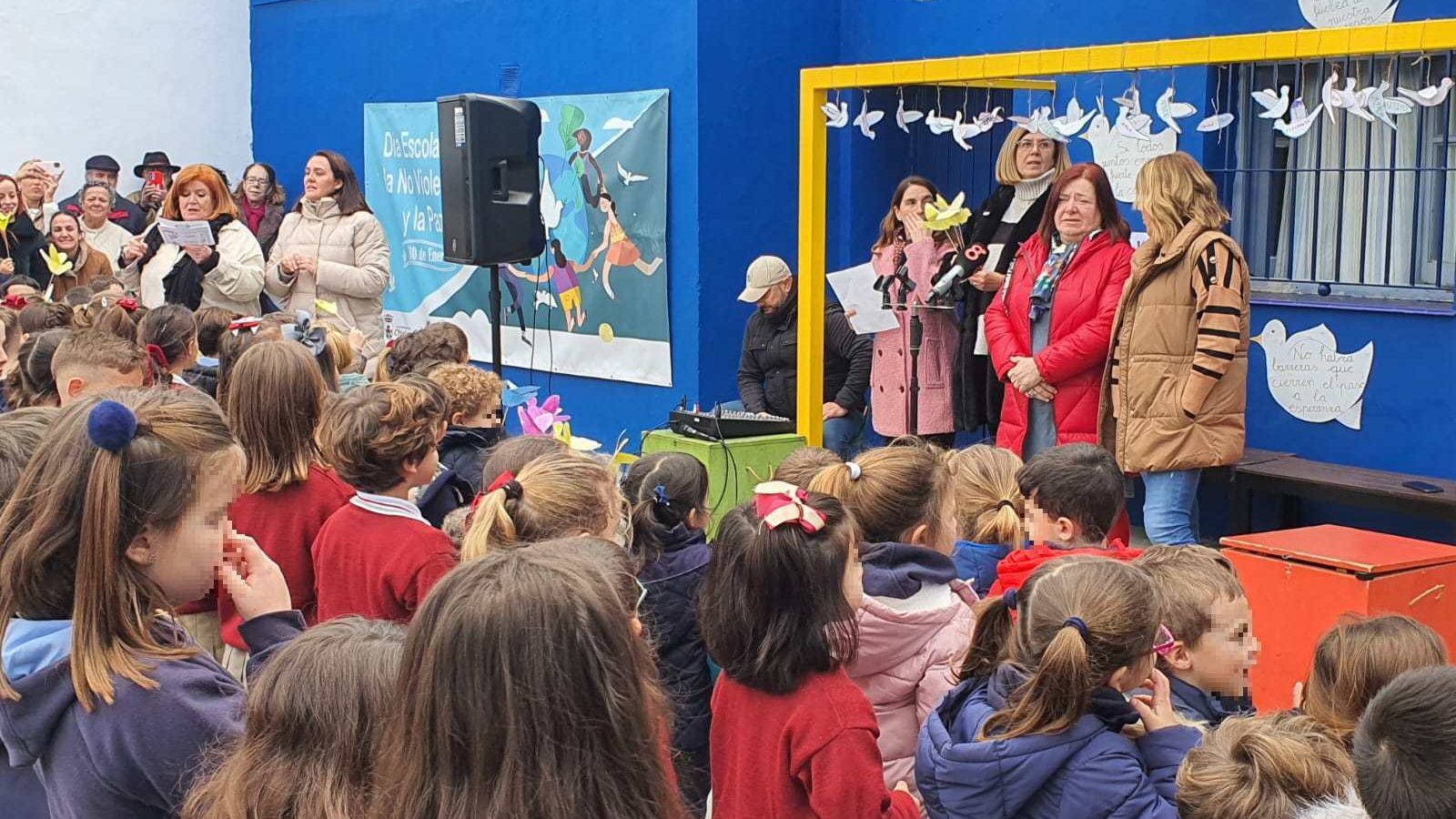 Acto del colegio San Agustín.