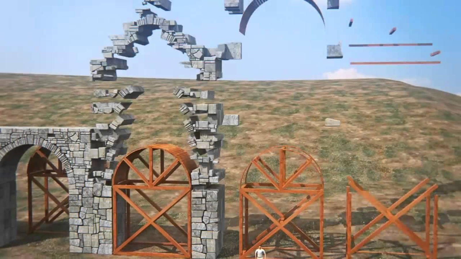 Una infografía muestra cómo era el acueducto de Gades: Más de 80 kilómetros de ingeniería romana.