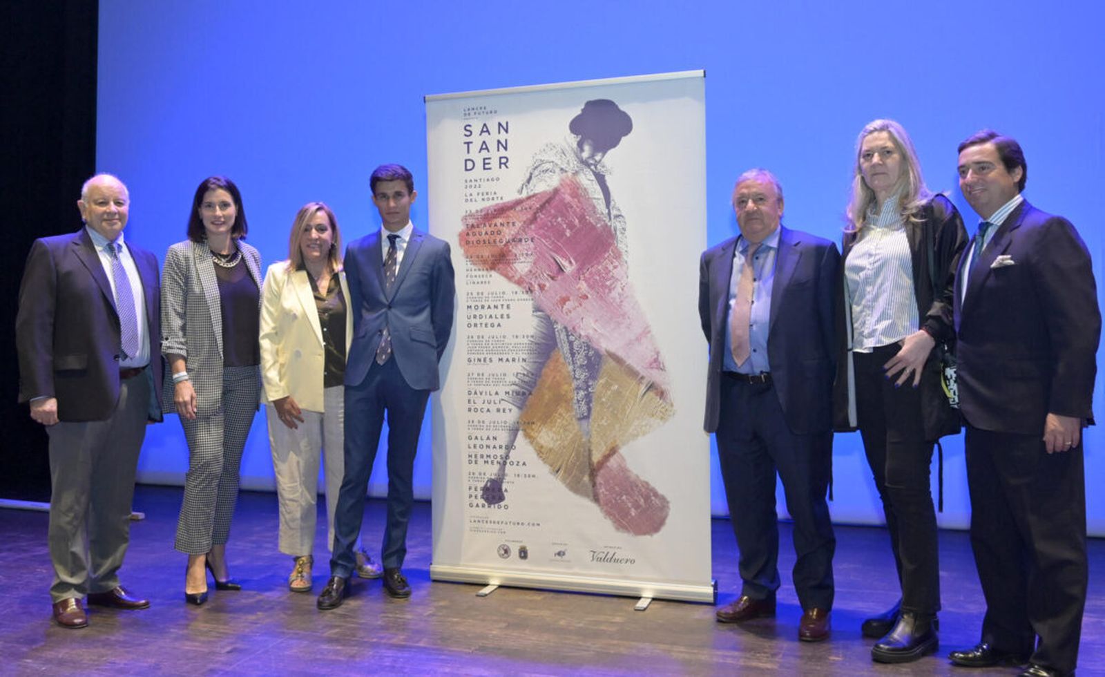 Presentación de los carteles de la Feria de Santiago de Santander 2022.