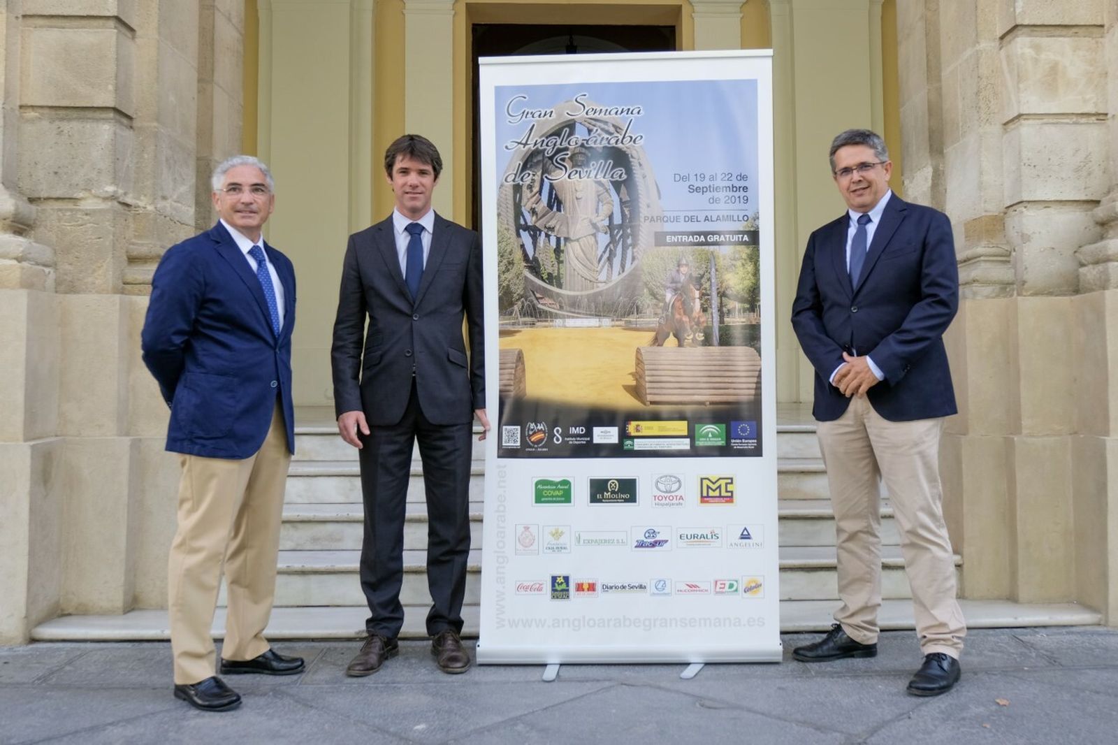 Presentación de la IX Gran Semana del Cabalo Anglo-árabe.