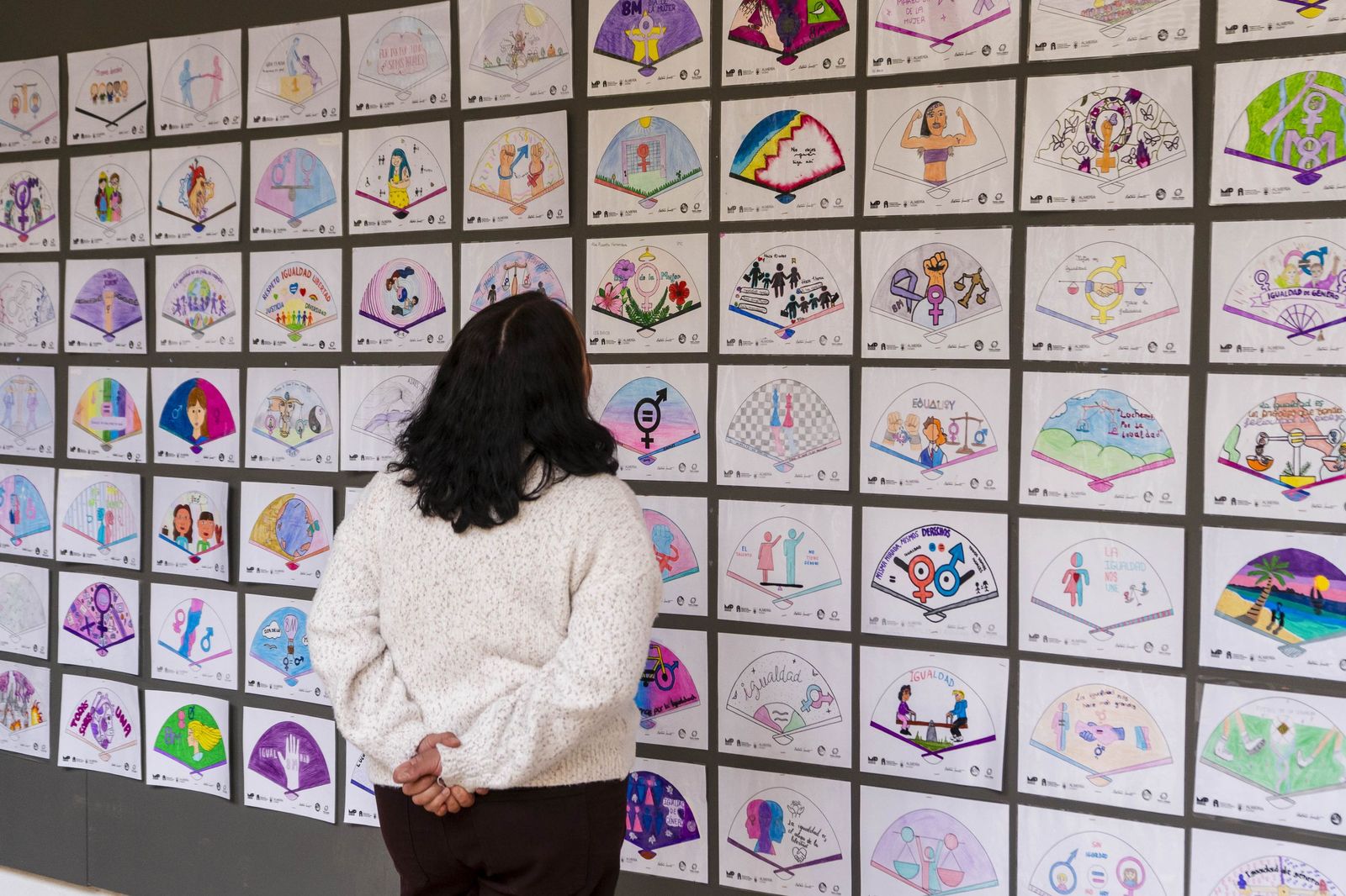 Las imágenes de los premios de la VII Edición del Concurso Intercentros 'Dale al Arte por la Igualdad'