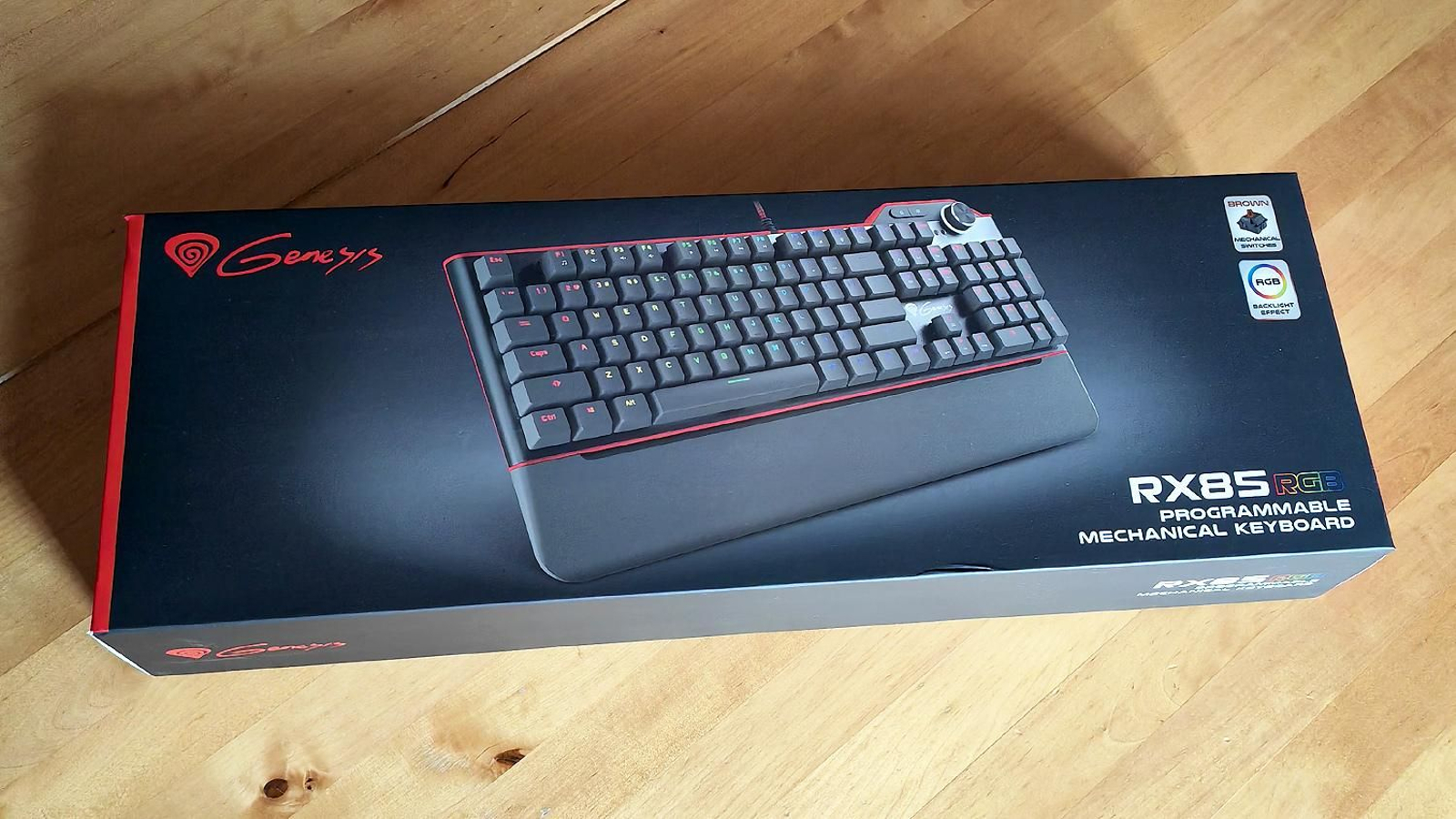 Teclado gaming Genesis RX85 RGB