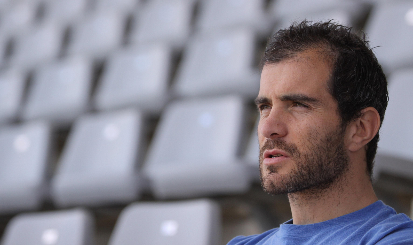 Enzo Maresca, en su etapa en el Málaga. Enzo Maresca, en su etapa en el Málaga.