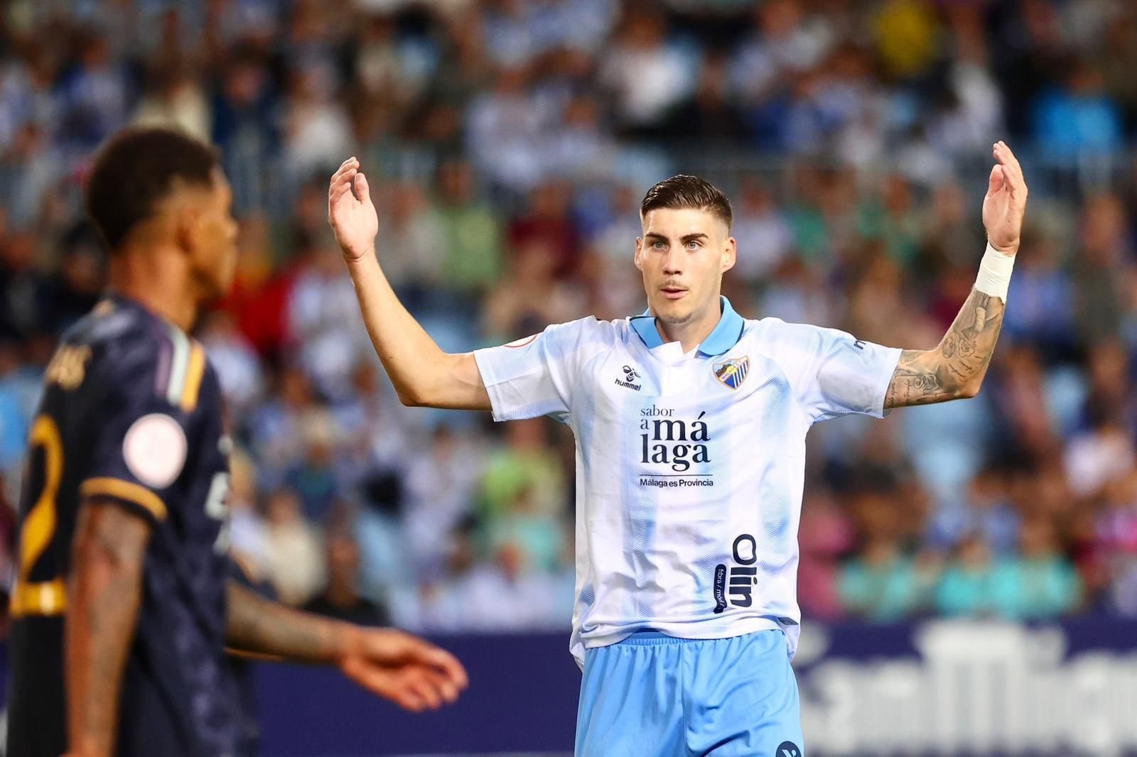 El Málaga CF - Real Madrid Castilla, en fotos