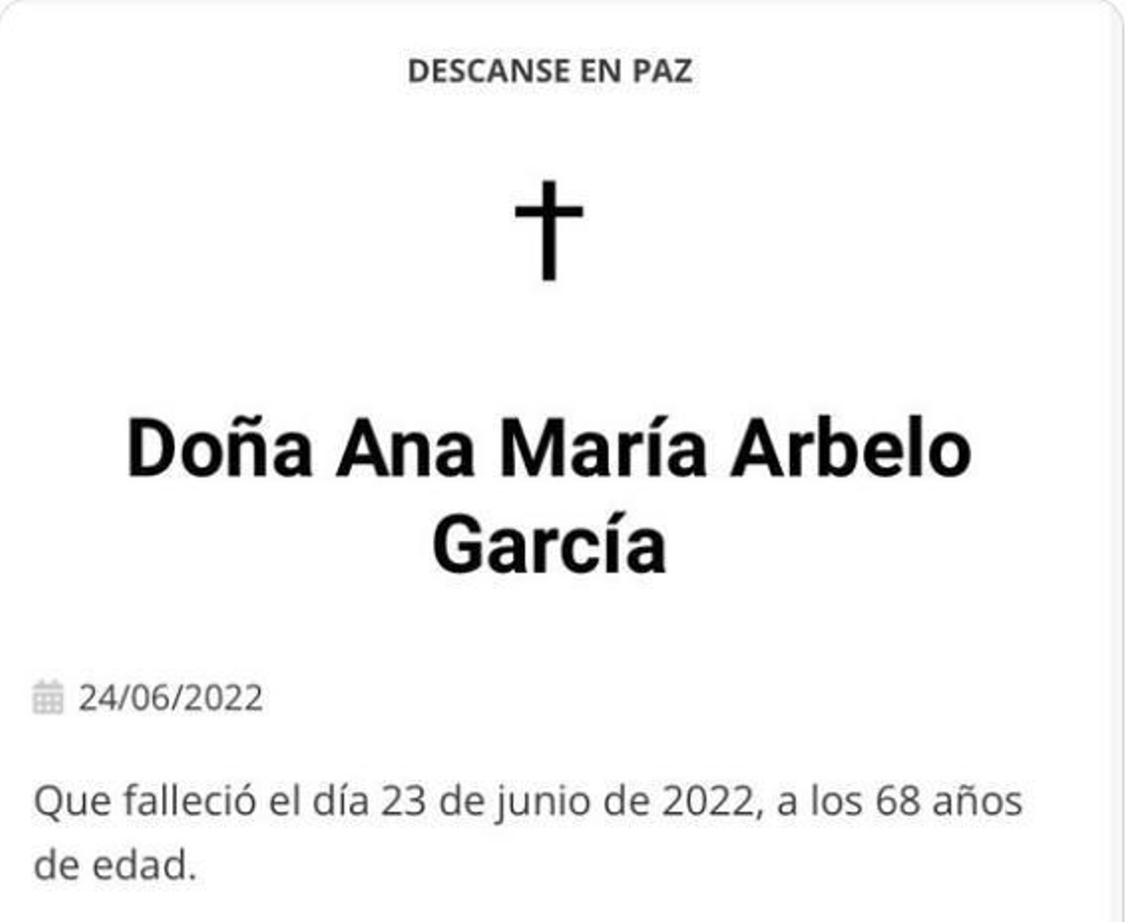 En la sección de esquelas de los medios a veces podemos toparnos con mensajes inusuales y curiosos.