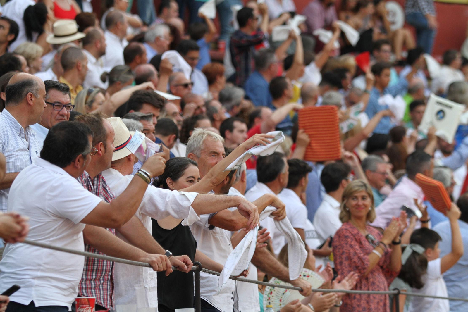 Festejo de Rejones en el coso de La Merced por Colombinas.