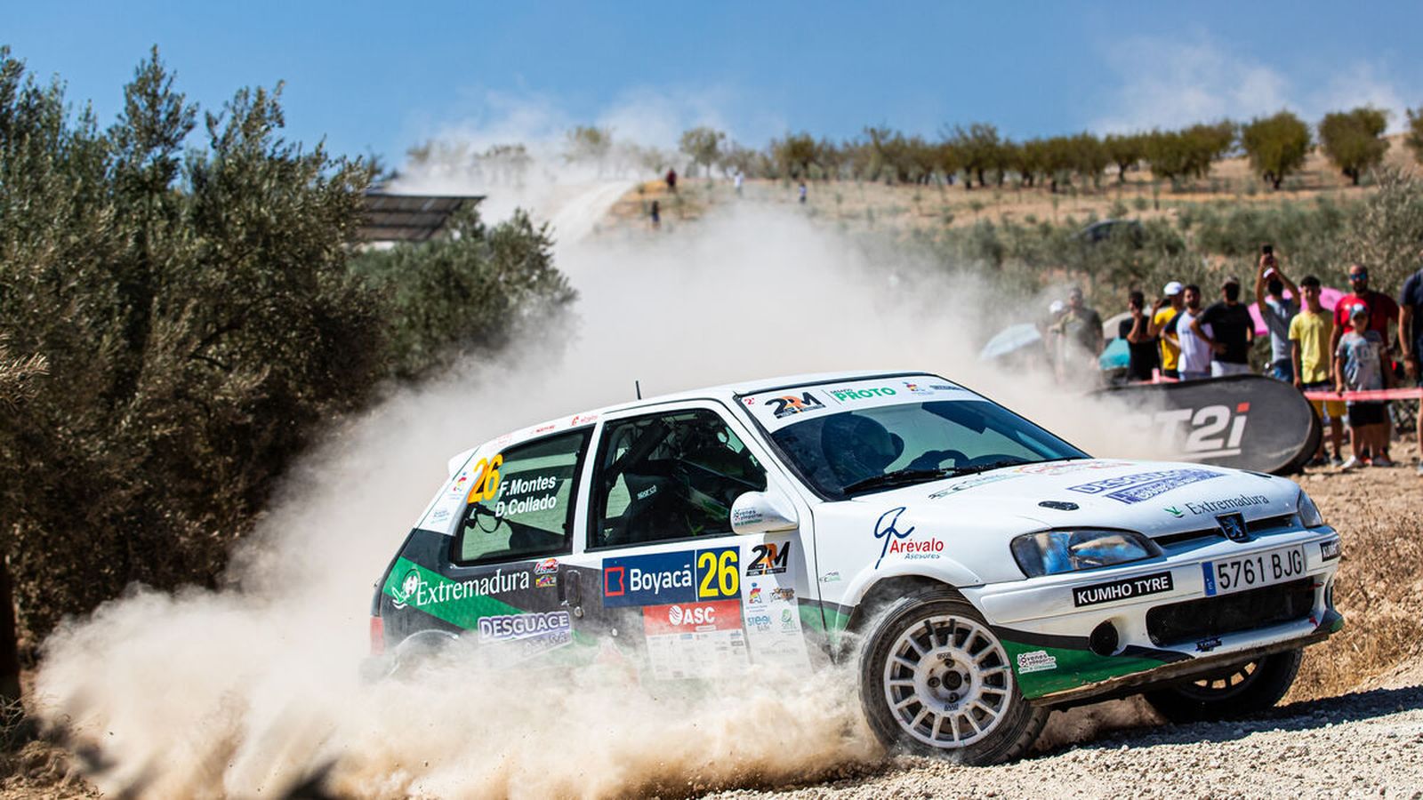 Un momento de la pasada edición del Rally Ciudad de Granada
