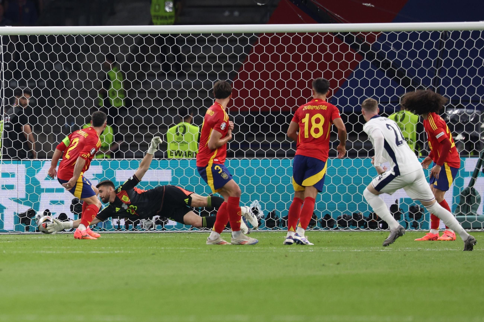 Las mejores fotos de la final España - Inglaterra