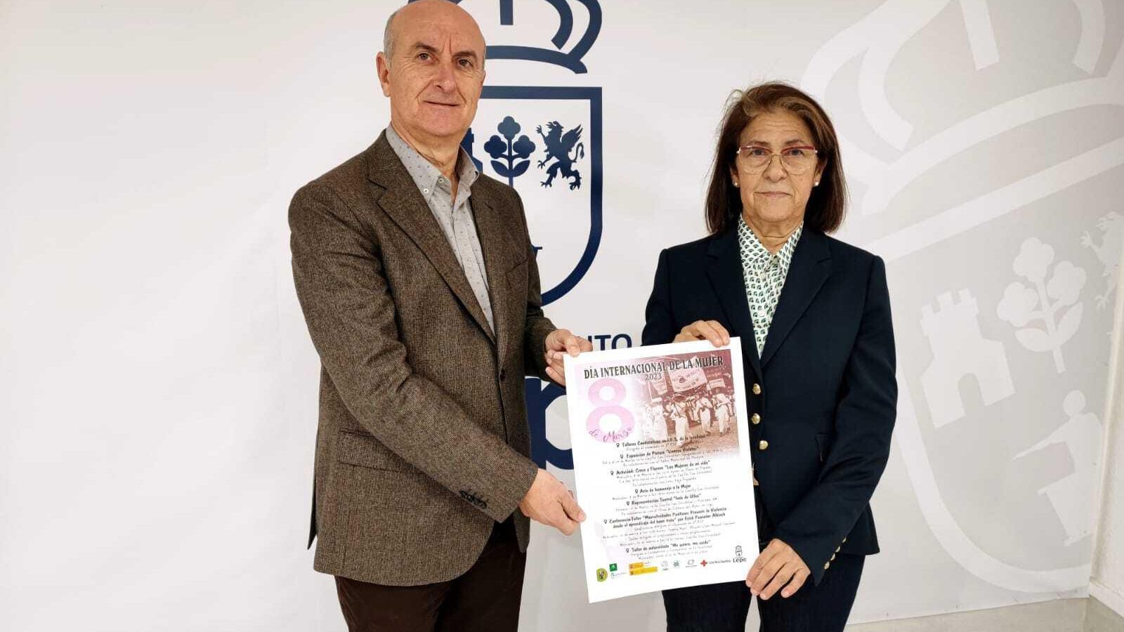 Presentación de los actos por el Día de la Mujer en Lepe 2023