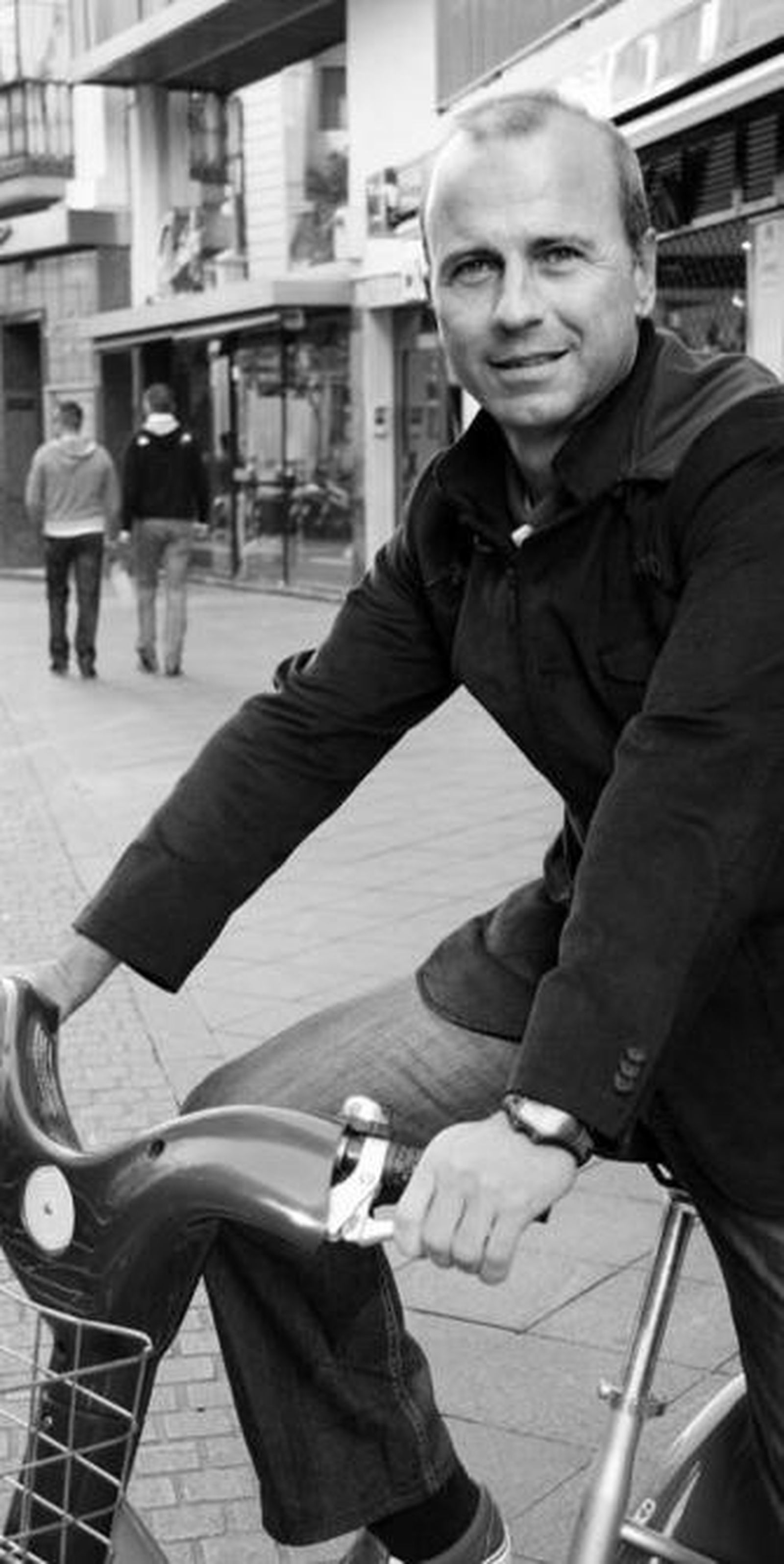 Pedro Píriz es un usuario incondicional de 'Sevici'.