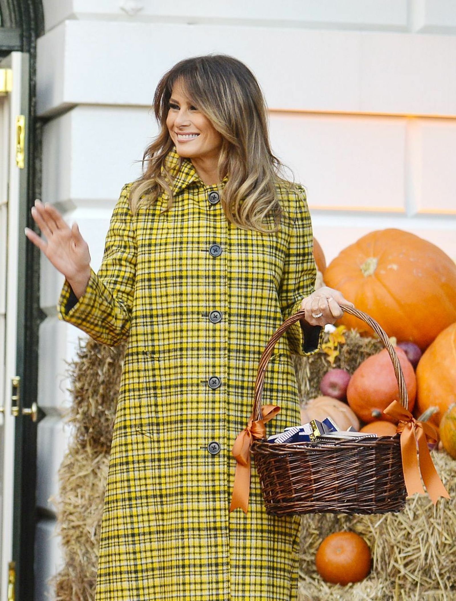 Melania Trump, el año pasado en Halloween.