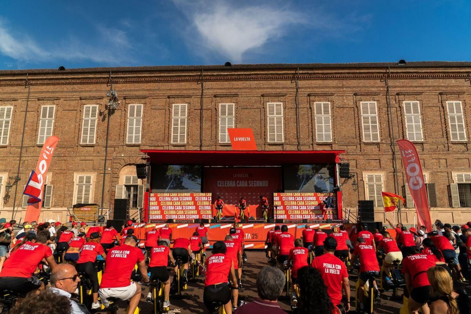 La compañía GO fit ha sido patrocinadora oficial de las tres primeras etapas de La Vuelta 2025.