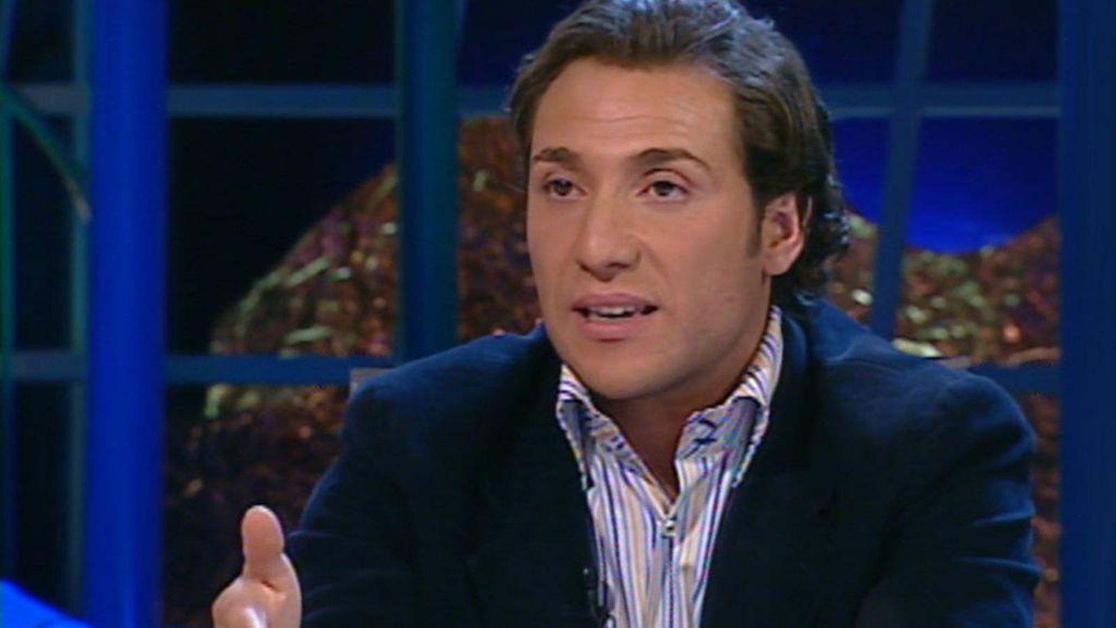 Antonio David, en el plató de 'Crónicas marcianas'.