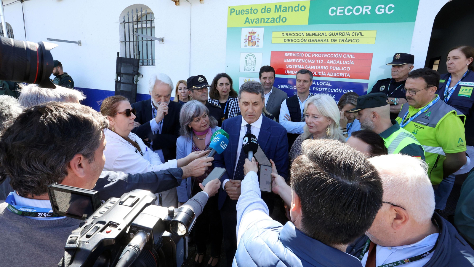 Activado el dispositivo de Emergencias con motivo de la celebración del Gran Premio de MotoGP de Jerez