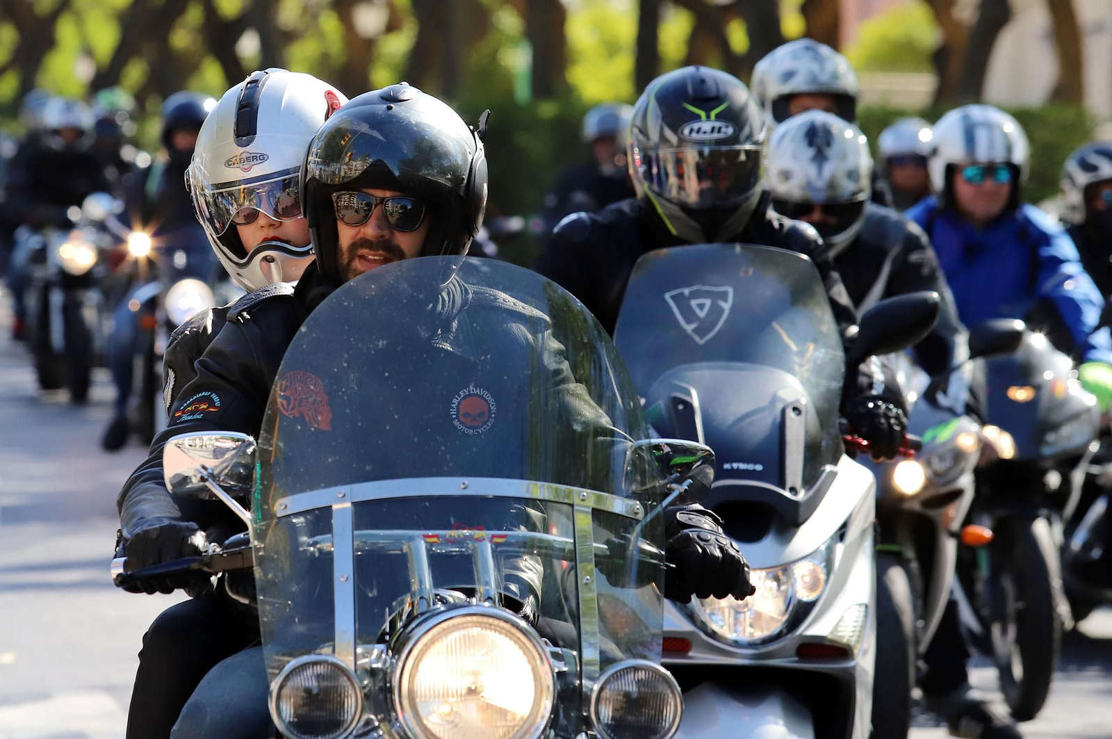 Imágenes de la III Ruta Moto-Solidaria organizada por CSIF