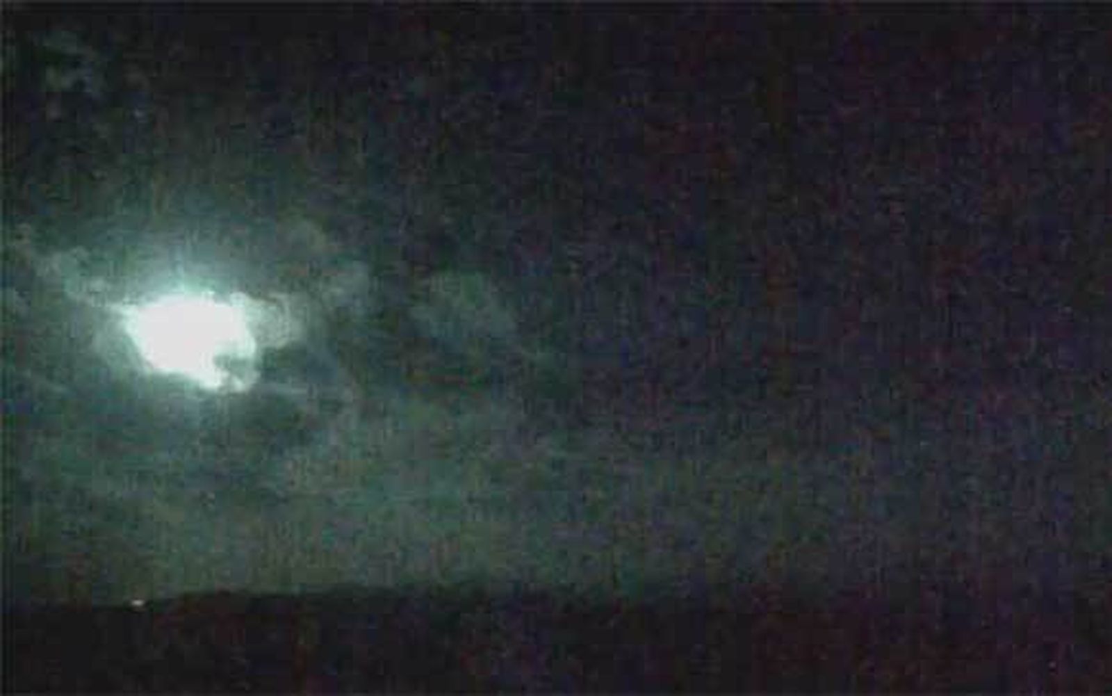 El observatorio de Calar Alto capta el paso de una bola de fuego brillante sobre el Estrecho