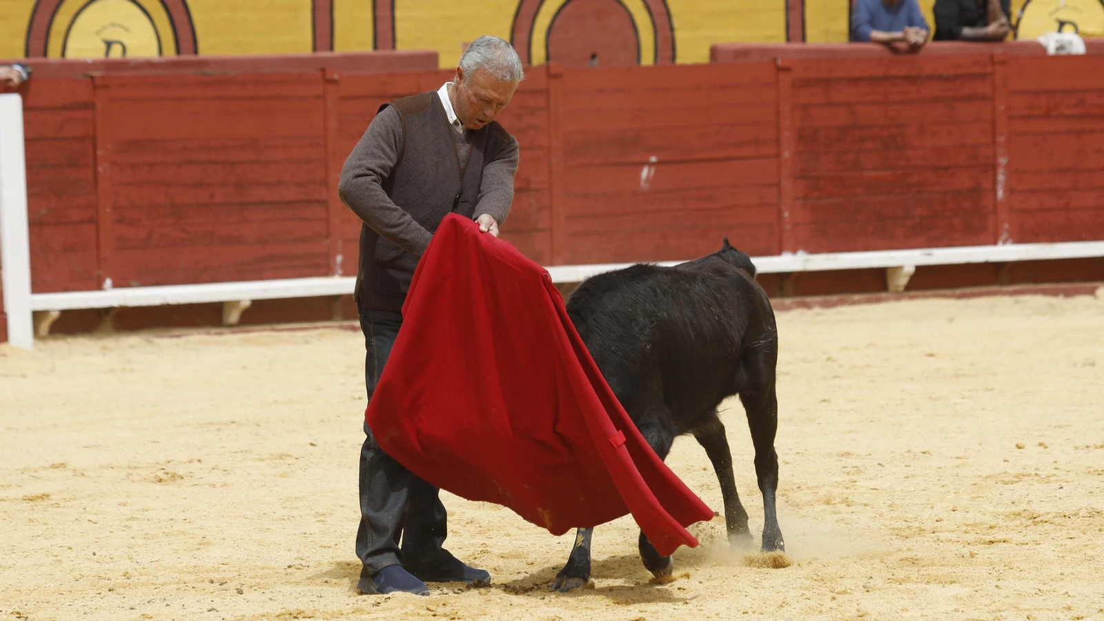 La clase magistral de tauromaquia organizada por Miguelete, en imágenes