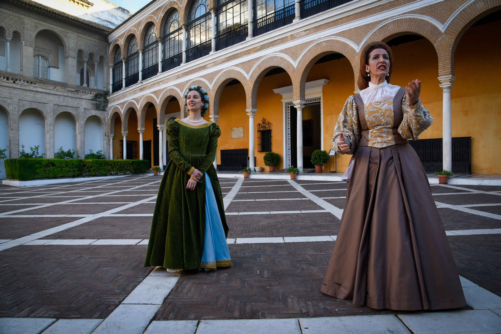 Visitas nocturnas teatralizadas en el Real Alcázar de Sevilla