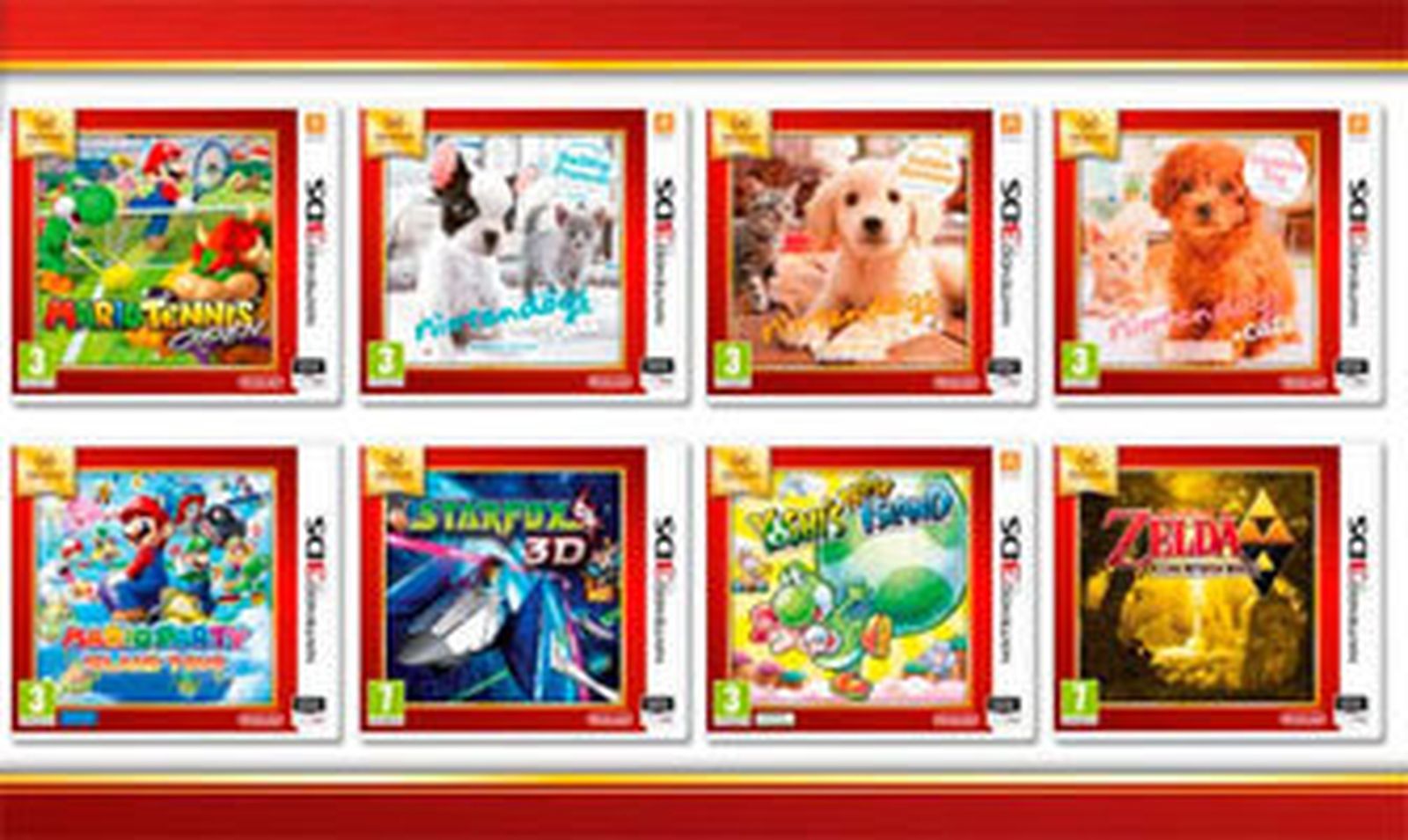 'Nintendo Selects' se estrena en 3DS con el lanzamiento de seis títulos