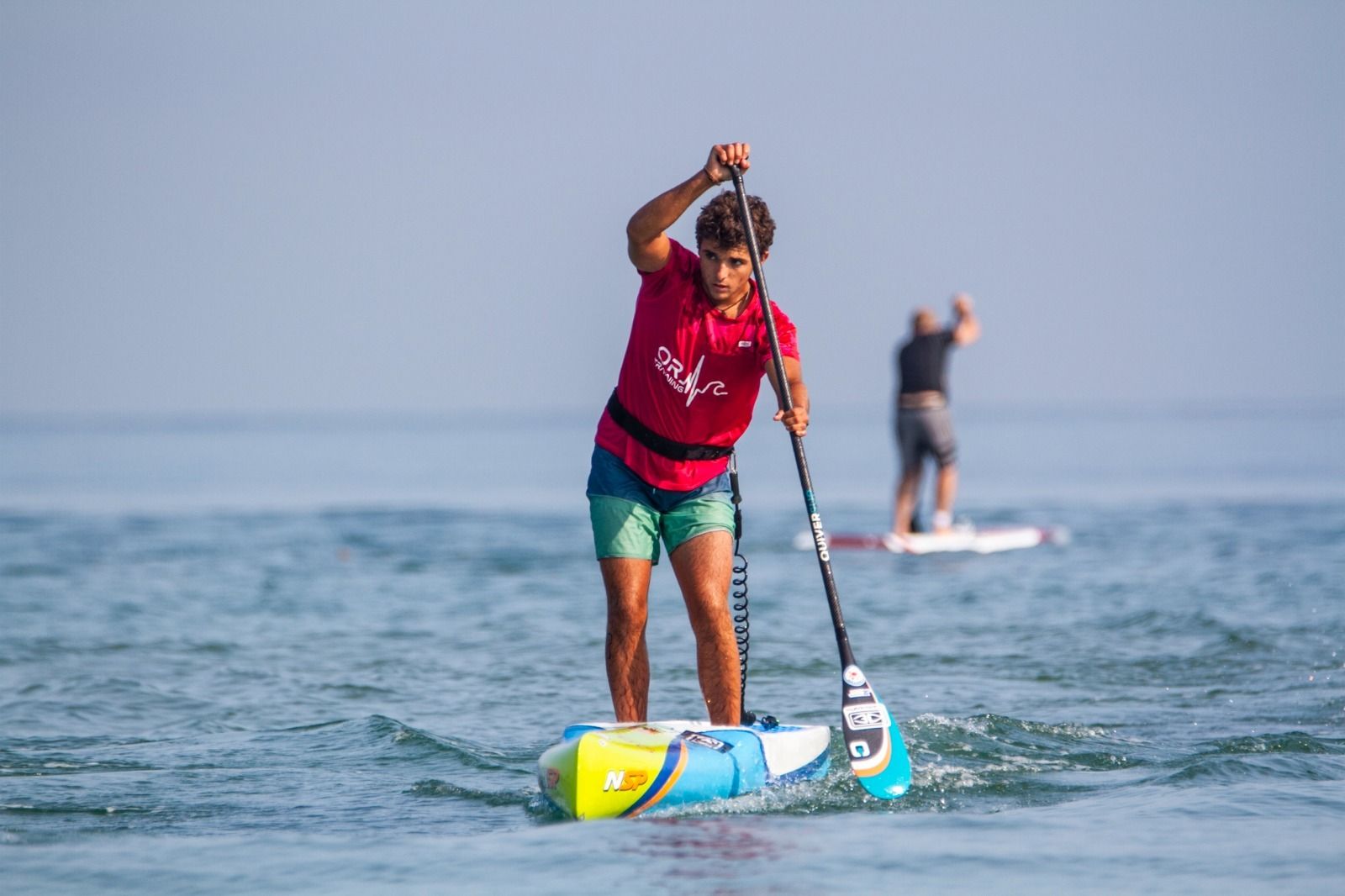 Antonio Morillo, en plena competición.