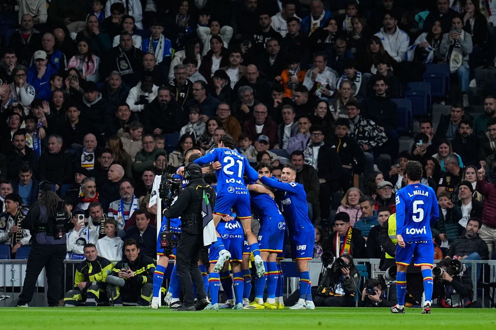 Las fotos de la derrota del Real Madrid contra el Getafe