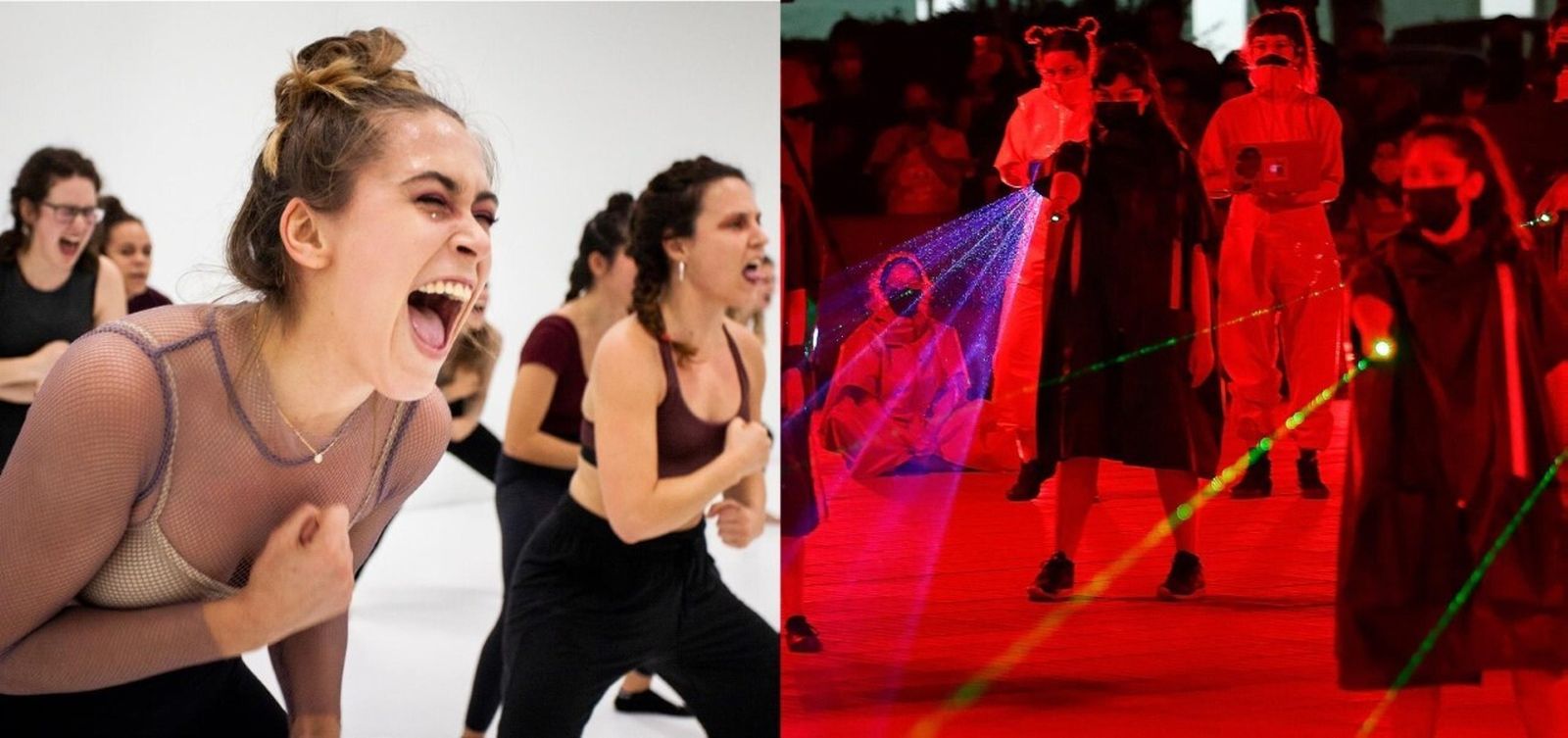 Imágenes de distintas formaciones en el FIT.