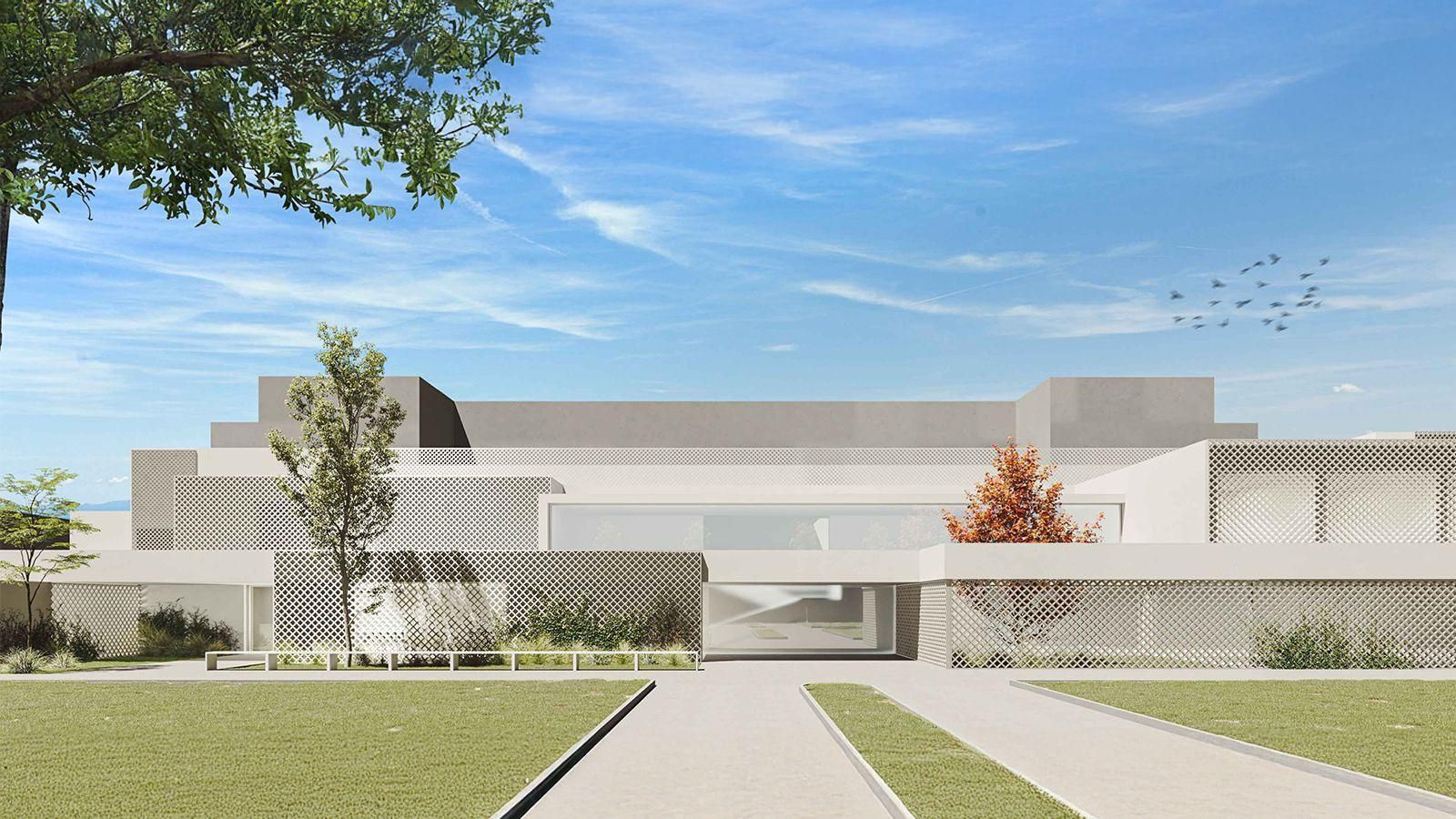 Así quedará el nuevo edificio judicial de Roquetas de Mar.