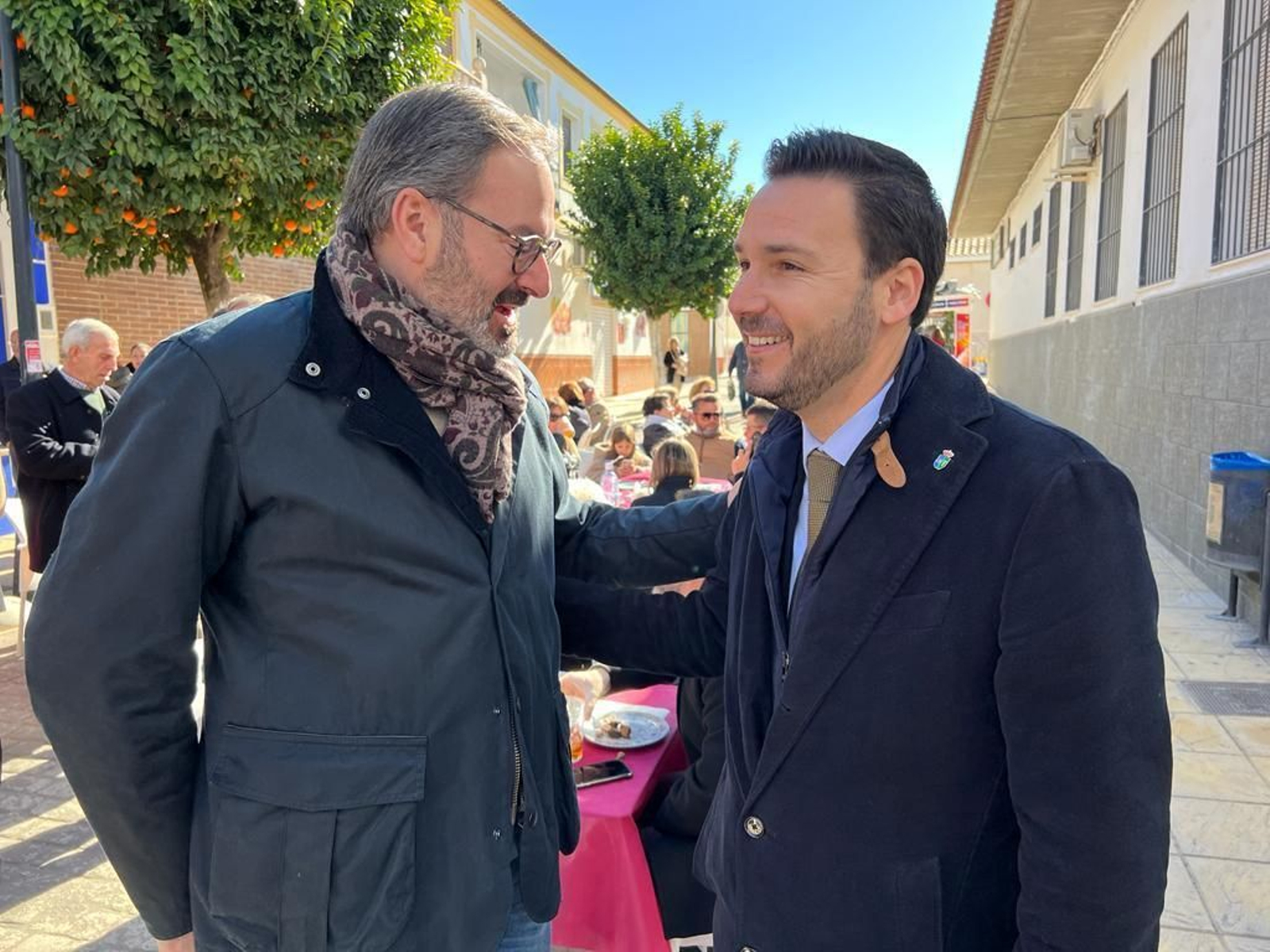 La procesión del patrón y la fiesta del pavo con fideos en San Sebastián de los Ballesteros, en imágenes