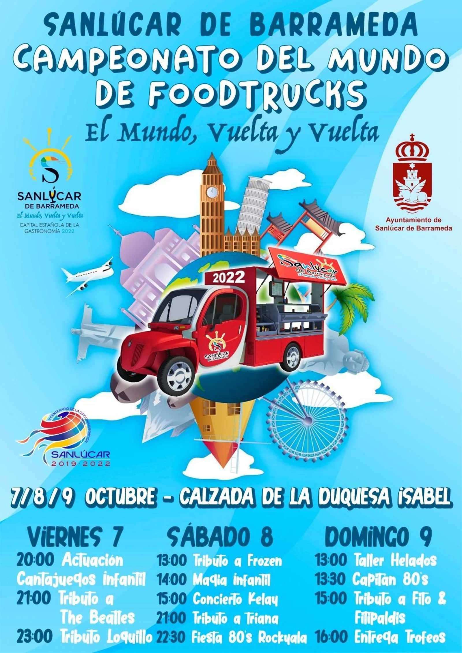 Campeonato del Mundo de Foodtrucks en Sanlúcar.