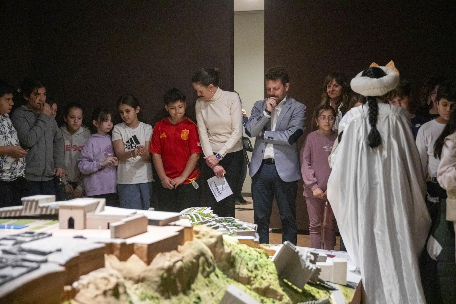 Presentación de la maqueta de la Alcazaba de Almería, en imágenes