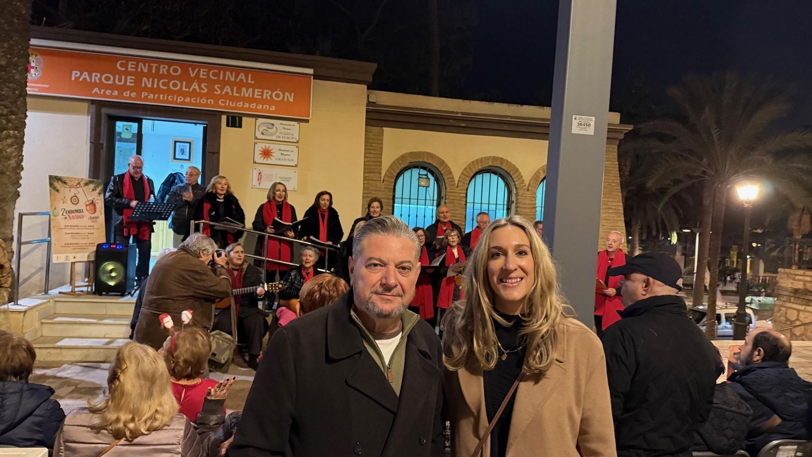 Los concejales Diego Cruz y Ana Trigueros.