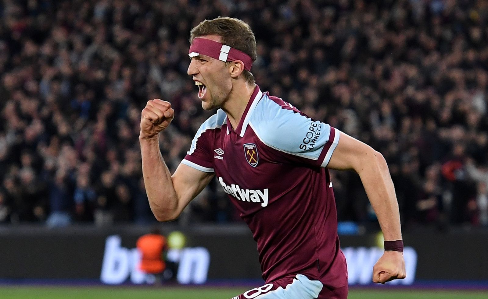 Las imágenes del West Ham - Sevilla