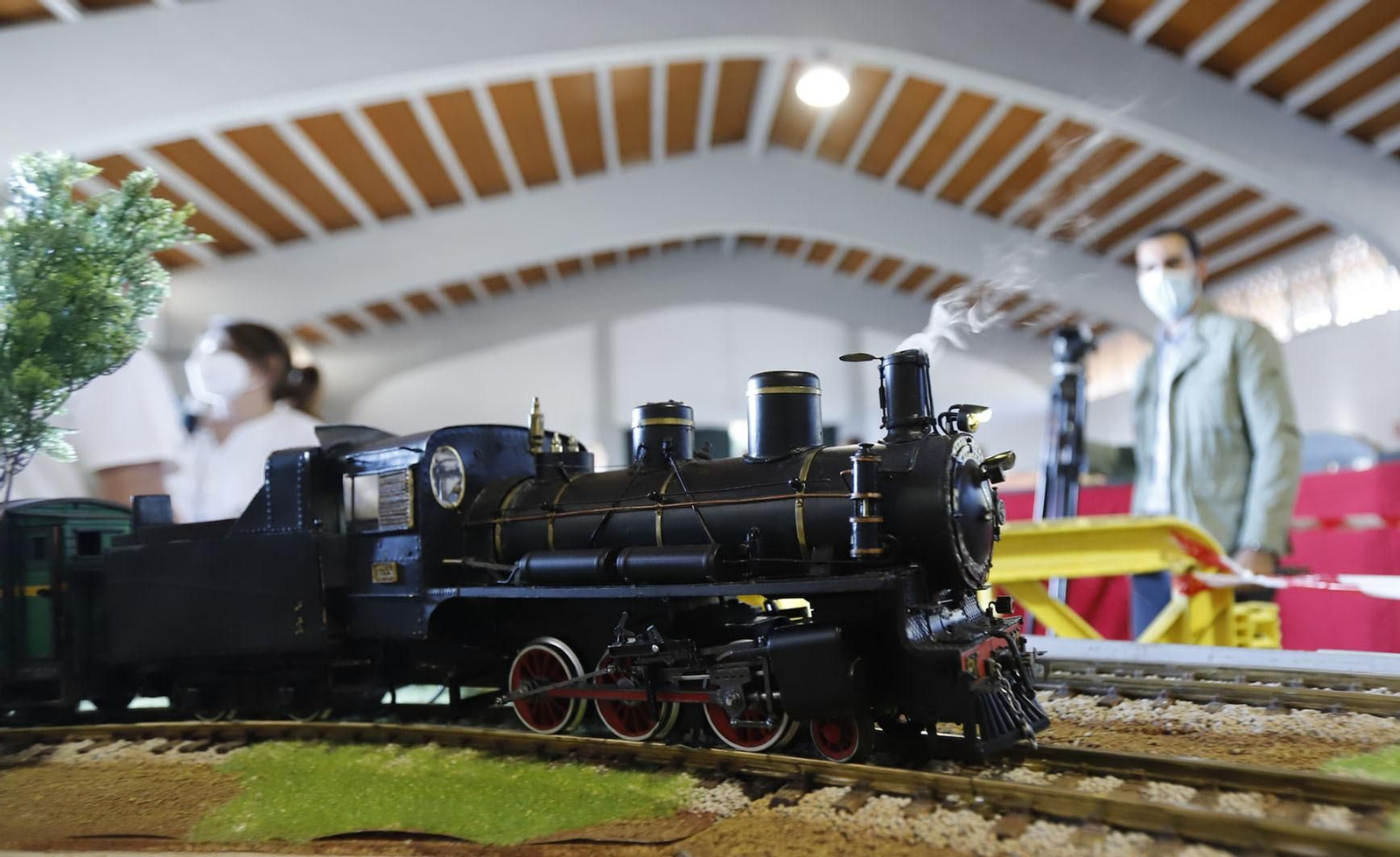 Imágenes de la exposición del 'Encuentro de Modelismo Ferroviario Huelva 2021',