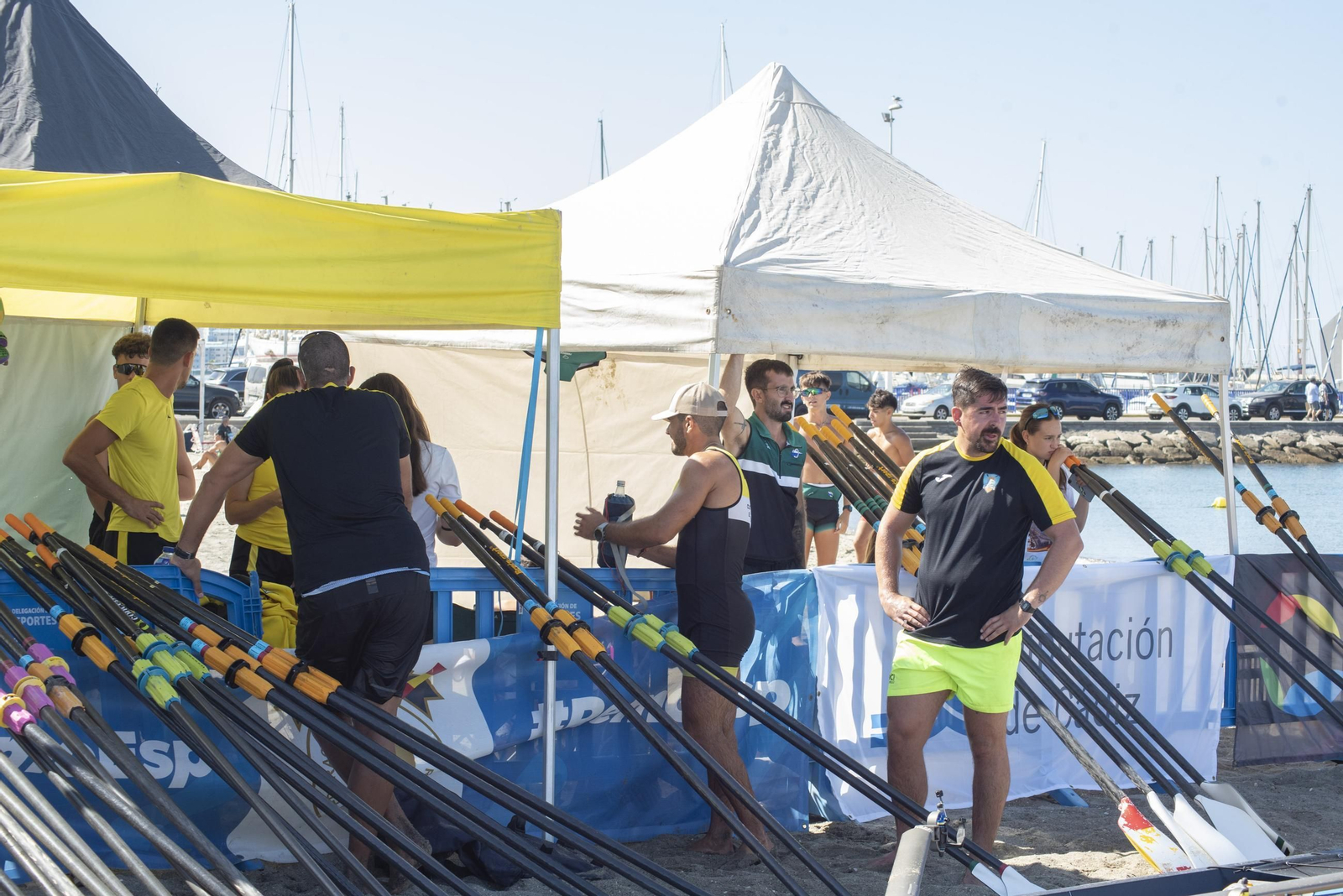Fotos del primer día del Campeonato de España de Beach Sprint en La Línea