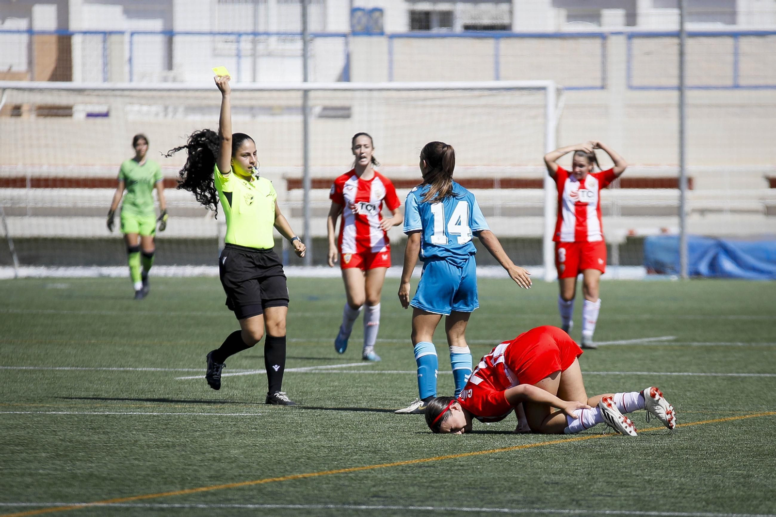 Las imágenes del partido de fútbol del Almería femenino contra el Betis B