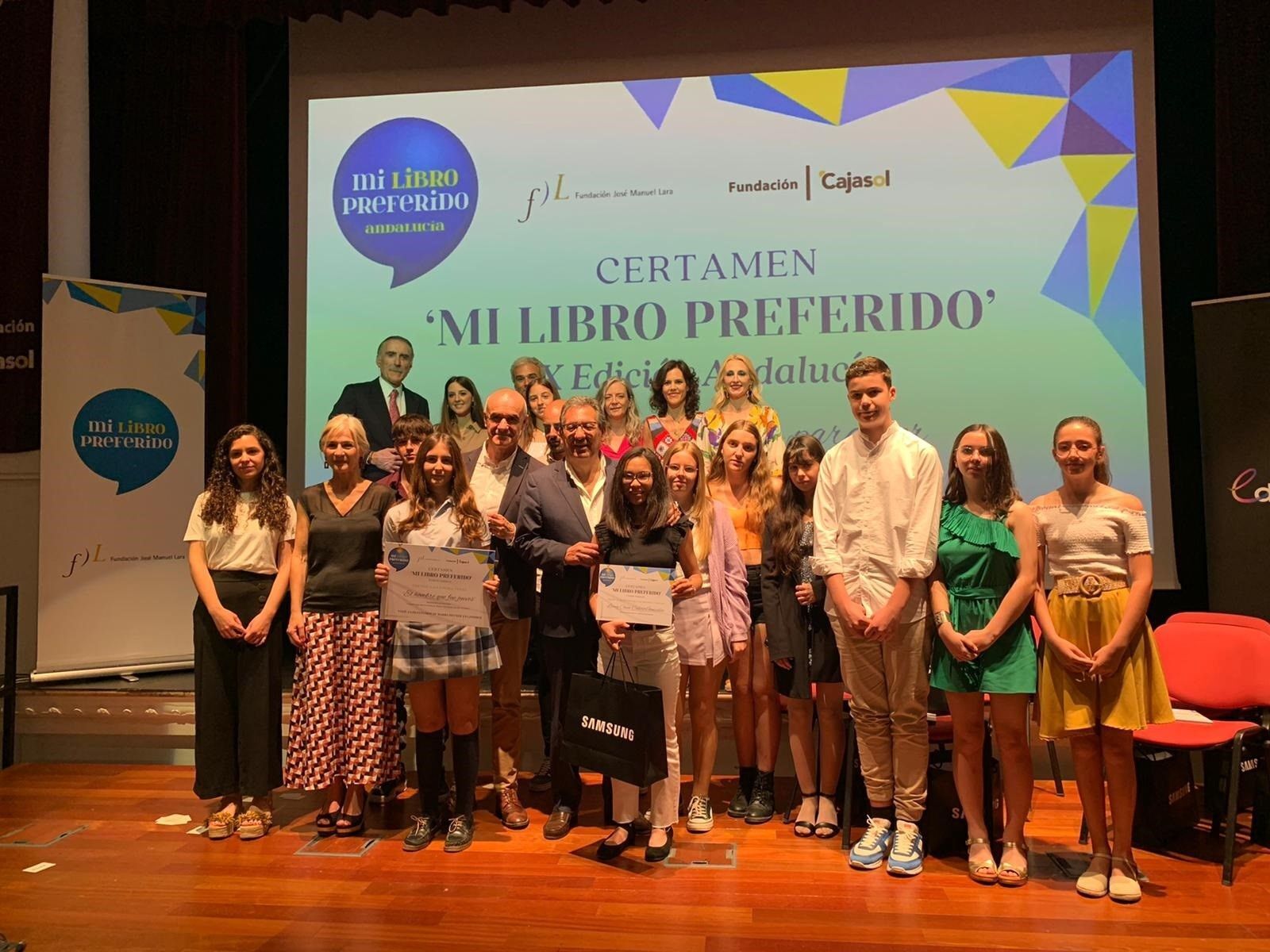 Una alumna del Colegio Portaceli gana la décima edición del concurso 'Mi libro preferido' de Fundación Lara