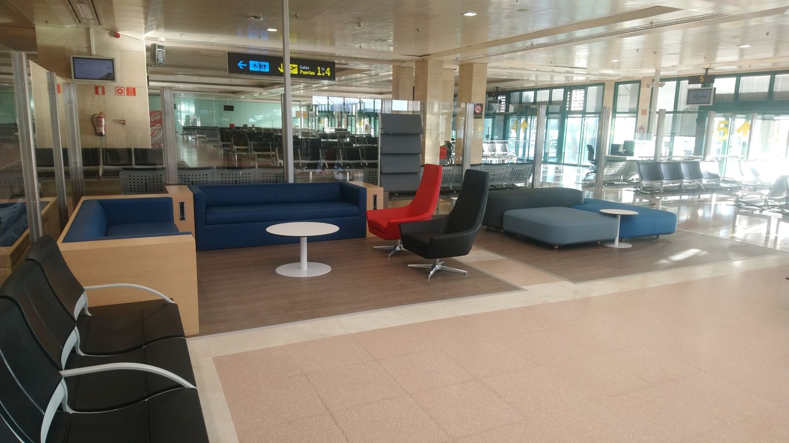 Aspecto de las instalaciones tras la renovación del mobiliario.