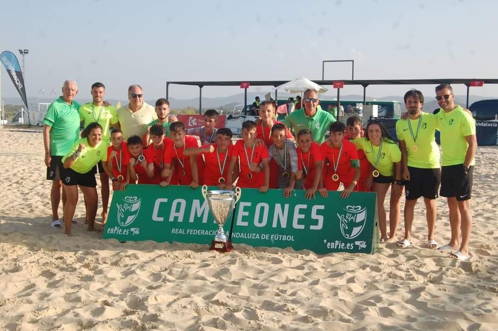 Integrantes de la Selección granadina.