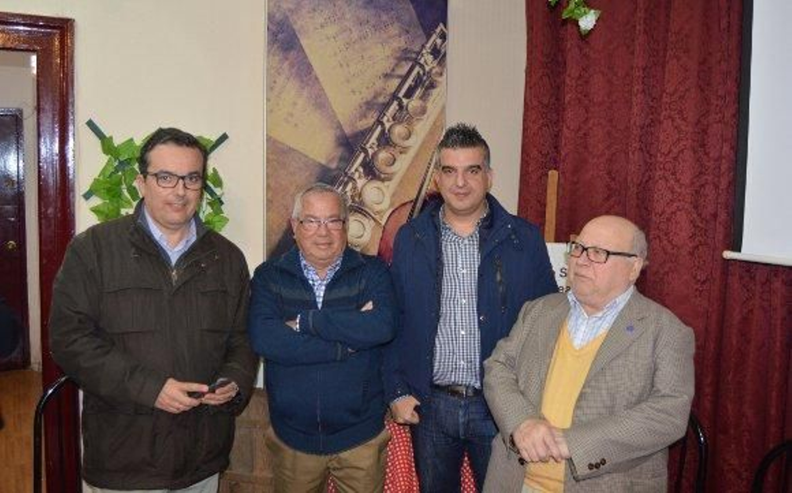 Manuel Gil, Antonio Valiente, Víctor de la Torre y Luis Gómez.

Foto: Ignacio Casas de Ciria