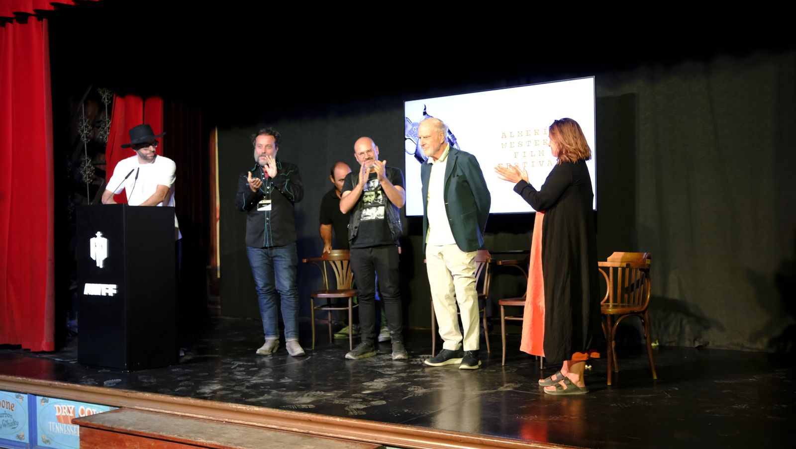 Imágenes de la inauguración del Almería Western Film Festival, en Tabernas