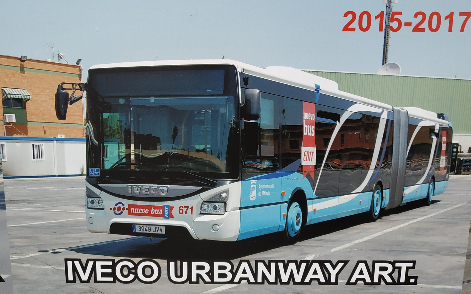 Fotos de los autobuses usados por la EMT de Málaga en sus 70 años de historia