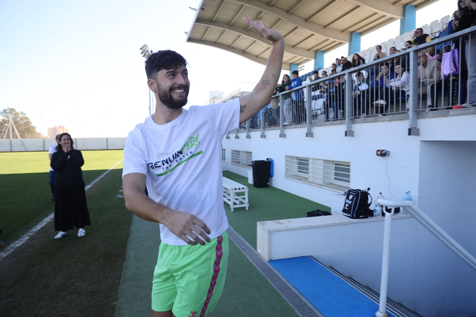 El Málaga CF Genuine se impone a la selección malagueña de influencers