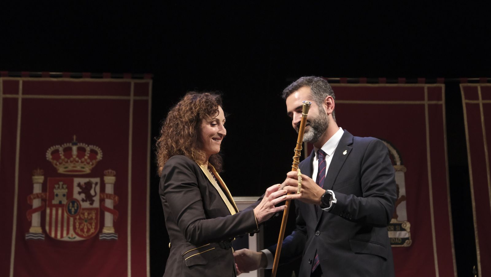 Imágenes de la investidura como Alcaldesa de Almería, de María del Mar Vázquez Agüero